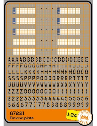 Finland plates - M67221