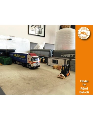 Scania R-T 142 M-H-E red - Scania 2a - M62414