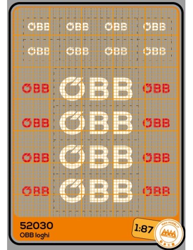 OBB - loghi bianchi e rossi - 52030