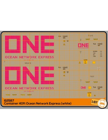 Container 40 ft Ocean Network Express - M62587