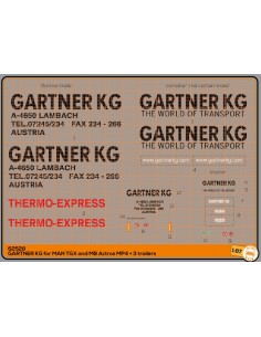 Gartner KG - MAN TGX and MB Actros MP4 - M62528