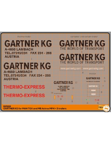 Gartner KG - MAN TGX e MB Actros MP4 - M62528