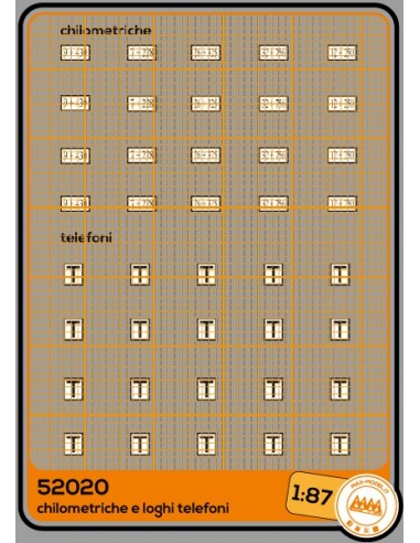 Chilometriche FS e loghi Telefono - M52020