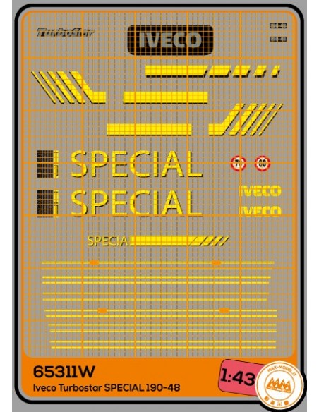 Iveco TurboStar Special 190-48 - for white cab - M65311W
