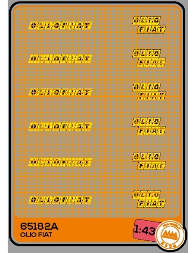 Olio FIAT - M65182A