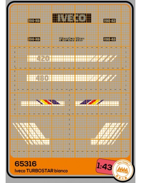 Iveco TurboStar 190-48 e 190-42 bianco - M65316