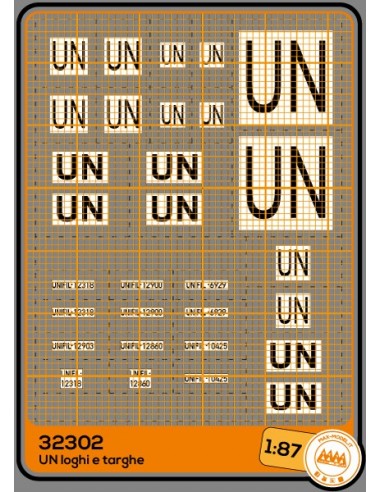 UN - plates and logos - M32302
