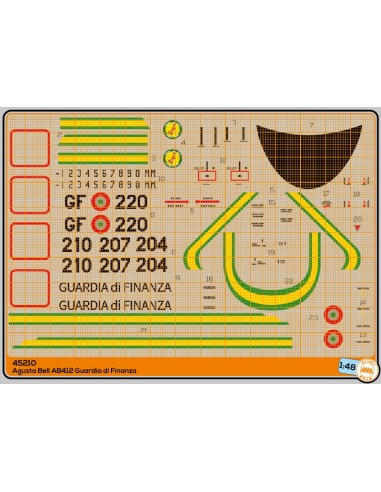 Agusta Bell AB412 Guardia di Finanza - M45210