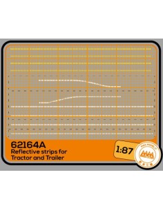 Reflective strips for tractors and trailers - M62164A
