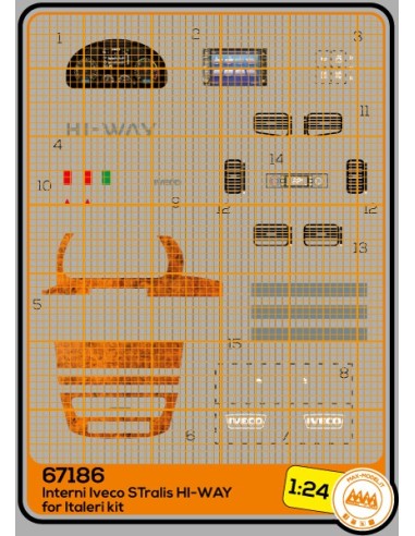 Strumentazione plancia Iveco Stralis Hi-Way - M67186