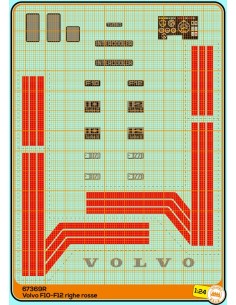 Volvo F10-F12 righe rosse - M67369R