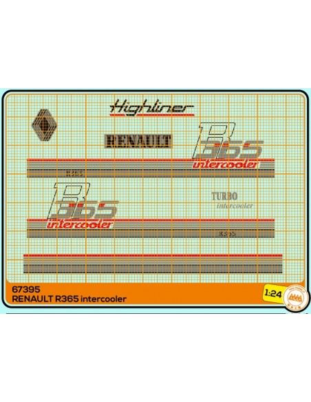 Renault R365 set 2 - M67395 Renault R365 set 2 - M67395