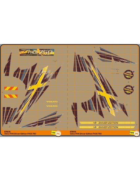 Volvo FH4 Shiver Edition FH16 750 - M67805 Volvo FH4 Shiver Edition FH16 750 - M67805