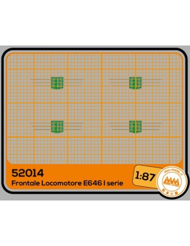 Locomotive E646 1st series front - M52014