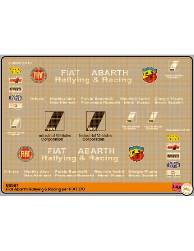 Fiat Abarth Rally Racing assistance - M65527