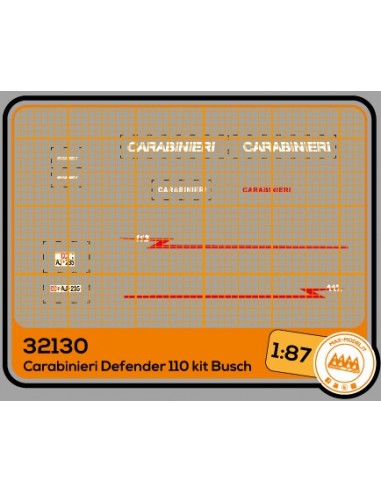 Carabinieri per Defender 110 modello Busch - M32130