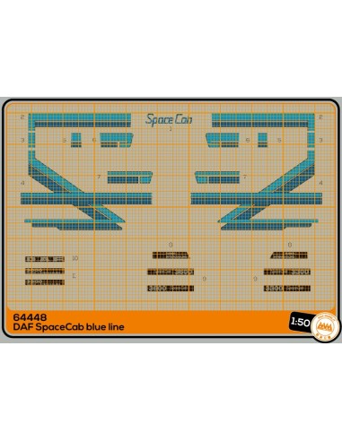 DAF 3600 SpaceCab blue line - M64448