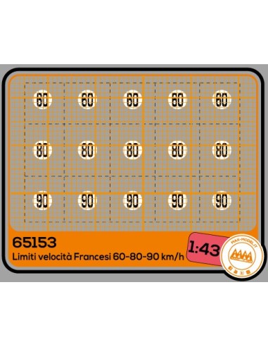 French speed limits - M65153