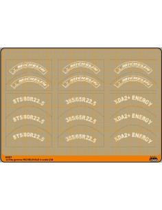 Michelin tire lettering - M69117