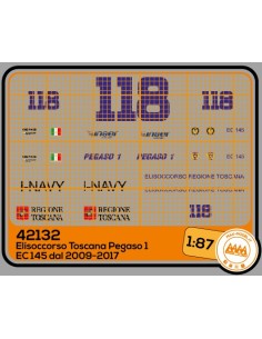 Air Rescue 118 Toscana Pegaso 1 EC145 - Wiking Kit - M42132