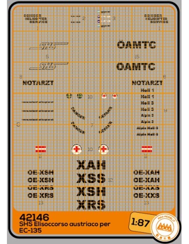 SHS elisoccorso Austria black EC135 - M42146