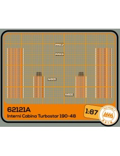 Iveco Turbostar 190-48 effetto tessuto interno cabina - M62121A
