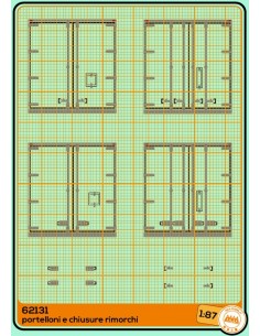 Rear doors and shutters trailers - set1 - M62131