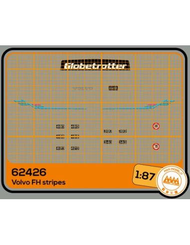 Volvo FH12 stripes - M62426