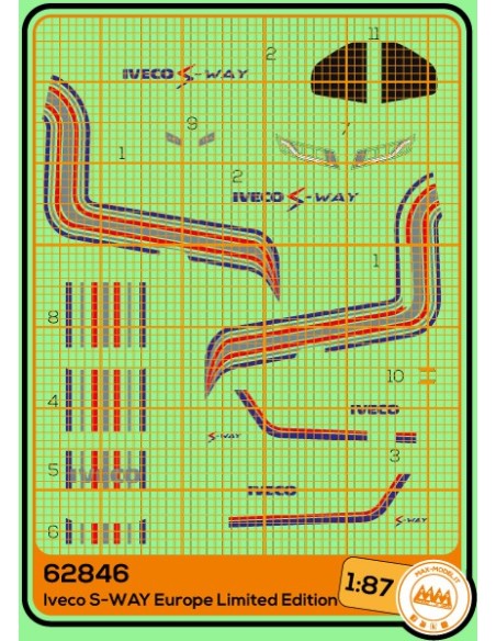 Iveco S-Way Europe Limited Edition - M62846 Iveco S-Way Europe Limited Edition - M62846