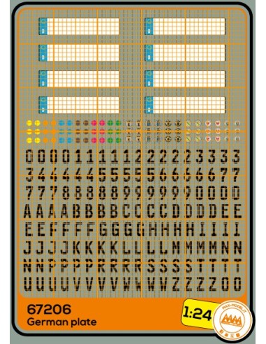 Germany - plates - M67206