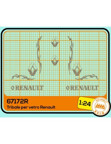 Renault Tribal per finestrini - M67172R