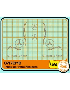 Mercedes Tribal for windows - M67172MB