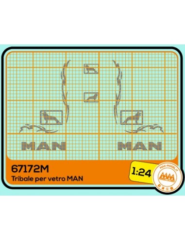 MAN Tribal per finestrini - M67172M