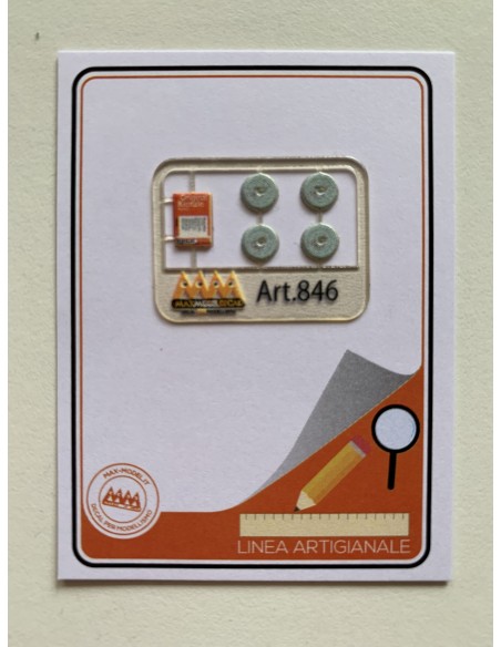 Disco Tachigrafo - 1:24 - 3D - M846 Disco Tachigrafo - 1:24 - 3D - M846