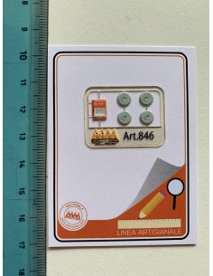 Tachograph disc - 1:24 - 3D - M846 size