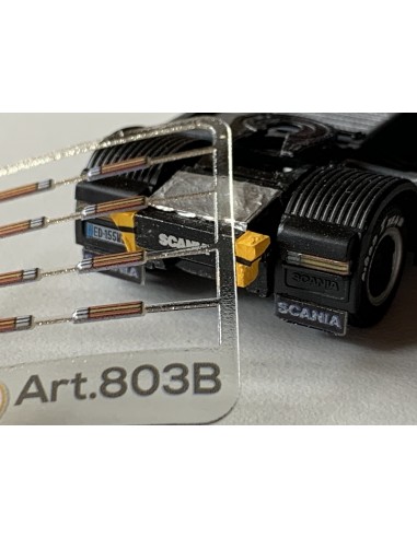 Line led rear lights 1:87 - 3D - M803 particular 2