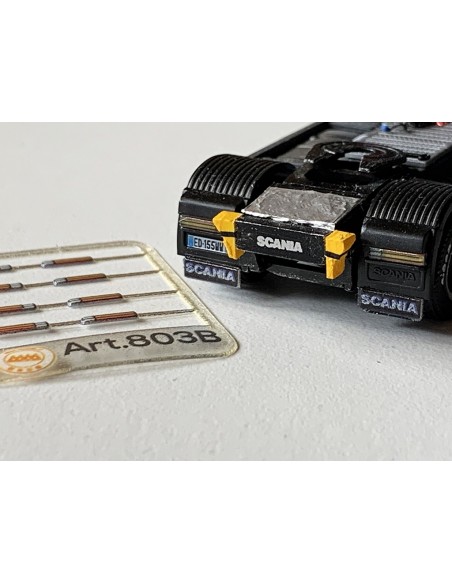 Luci posteriori led linea 1:87 - 3D - M803B modello