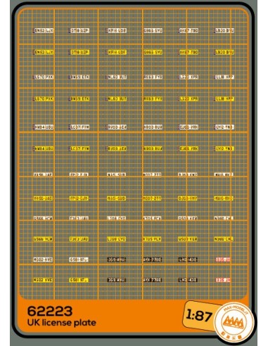 British Vehicle Registrations - M62223