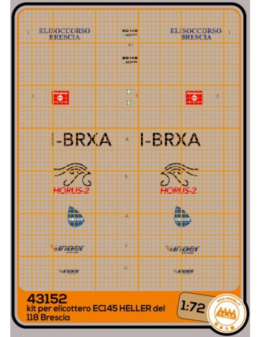 Elisoccorso 118 Brescia EC-145 - Kit Revell - M43152