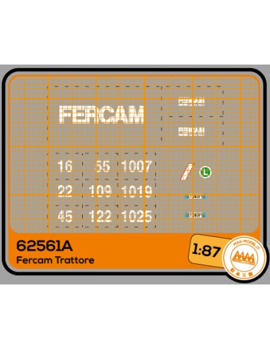 Fercam Transport for tractors - M62561A