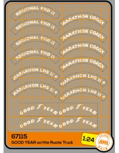 Goodyear letterings for truck tires - M67115