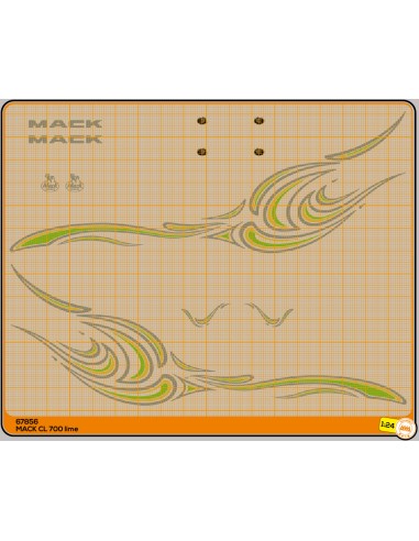 Mack CL700 Lime - M67856
