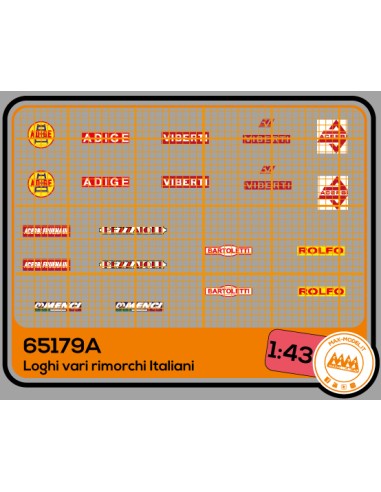 Loghi rimorchi italiani - M65179A