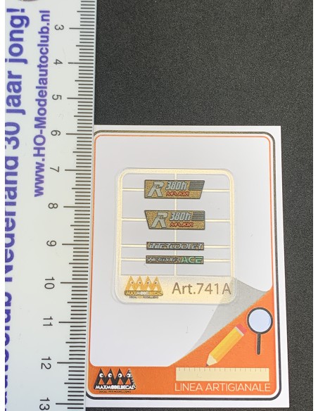 Potenze Renault Major 1:24 - 3D - M741A misure