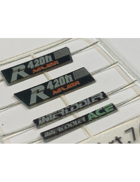 Potenze Renault Major 1:24 - 3D - M741C dettaglio Potenze Renault Major 1:24 - 3D - M741C dettaglio
