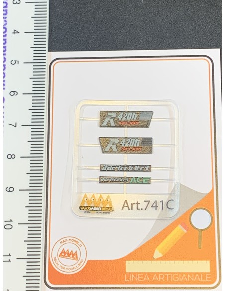 Potenze Renault Major 1:24 - 3D - M741C misure Potenze Renault Major 1:24 - 3D - M741C misure