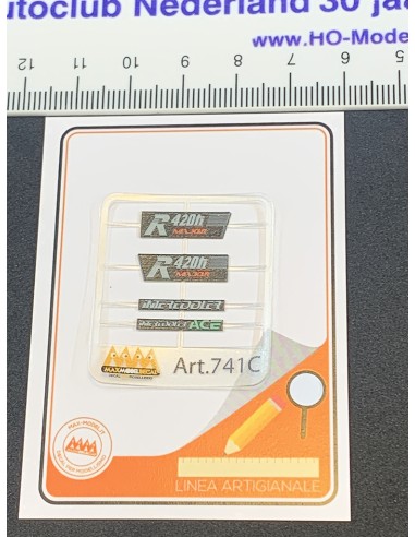 Potenze Renault Major 1:24 - 3D - M741C misure