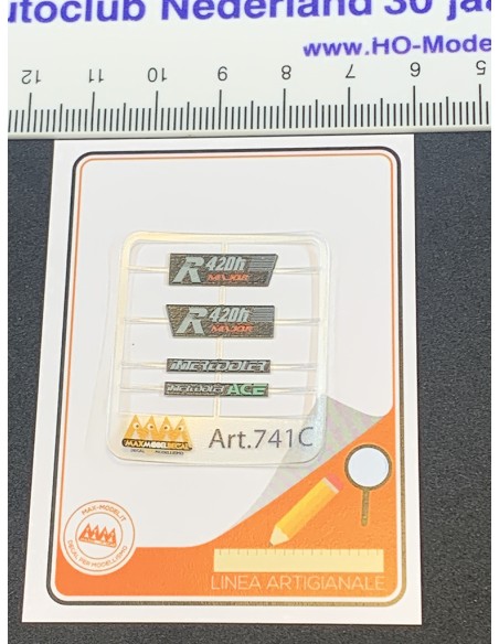 Potenze Renault Major 1:24 - 3D - M741C misure Potenze Renault Major 1:24 - 3D - M741C misure