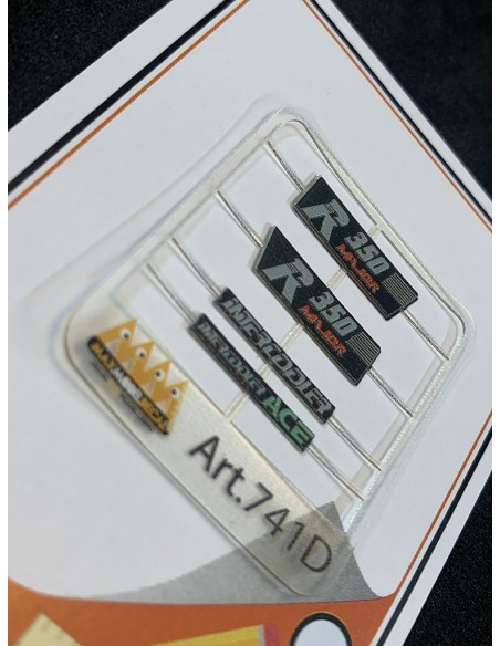 Potenze Renault Major 1:24 - 3D - M741D particolare Potenze Renault Major 1:24 - 3D - M741D particolare