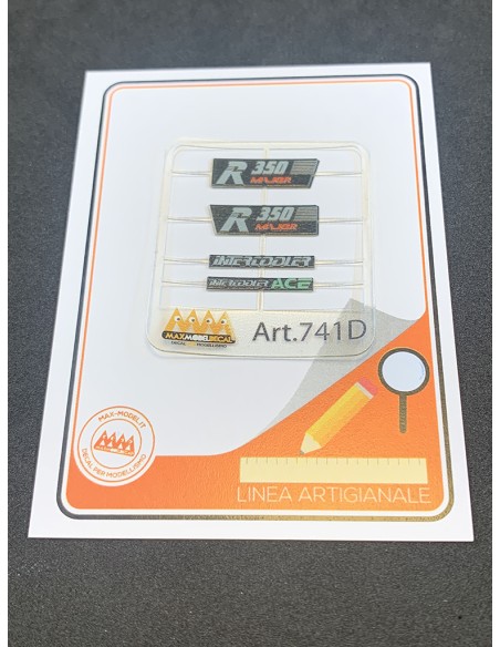 Potenze Renault Major 1:24 - 3D - M741D Potenze Renault Major 1:24 - 3D - M741D